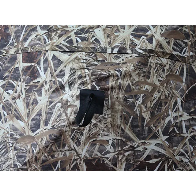Camouflage Fence Hunting Ground Blind 3D Leaf Foldable Waterproof 3 Face Direction Waterweed Camo Fence Hunting Outdoor Bunker