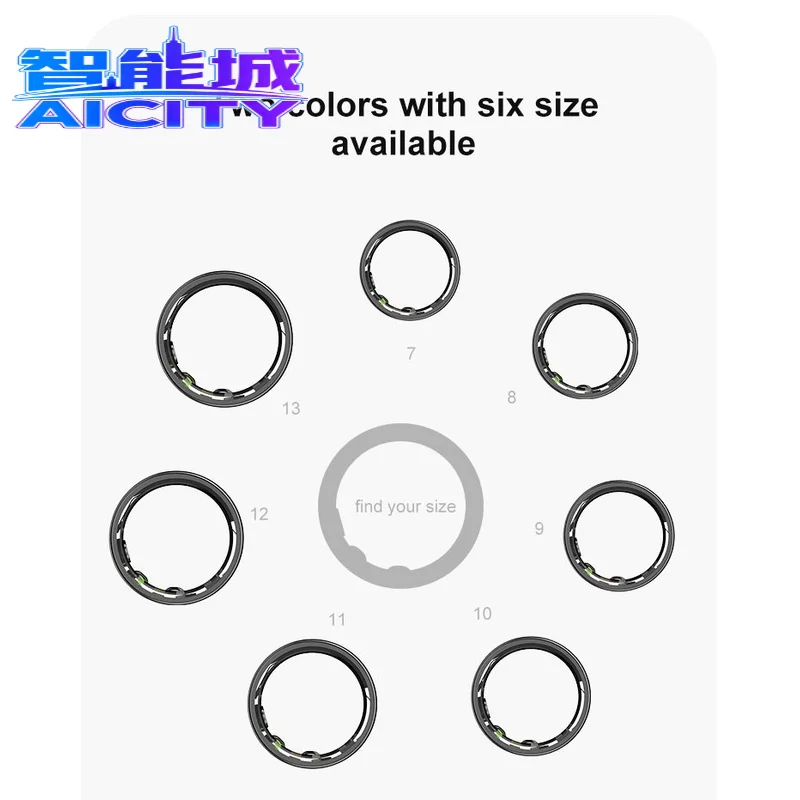 Sheng Qiong  Ring Waterproof Sleep tracker Smart Health Ring Heart Rate Blood Pressure F aperçu 3