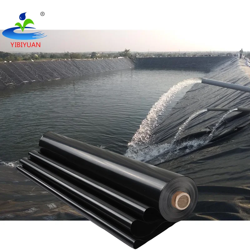 Geomembrane Pour Bassin Farm Water tank Pond Liner Sheet 2.5mm 2mm 1.5mm Hdpe Geomembrane