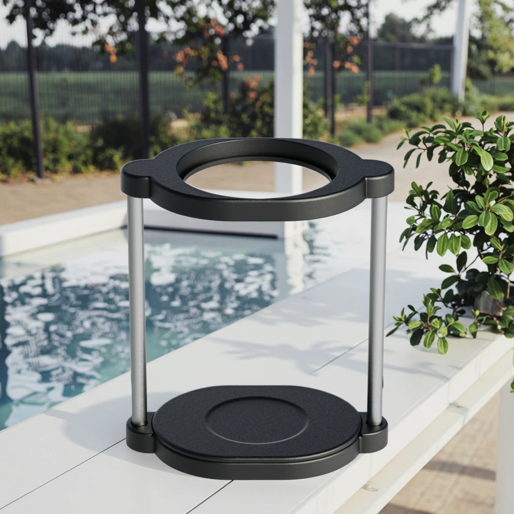 Coffee Maker Accessory Stand Manual Stainless Steel Portable Free