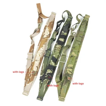 LWXC Adjustable 2 Point Tactical Padded Shoulder Sling Strap Soft Thick Gun Sling With Metal Eagle Beak QD Hook