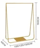 Oro brillante L120 * W40 * H160cm D25 y 1,0
