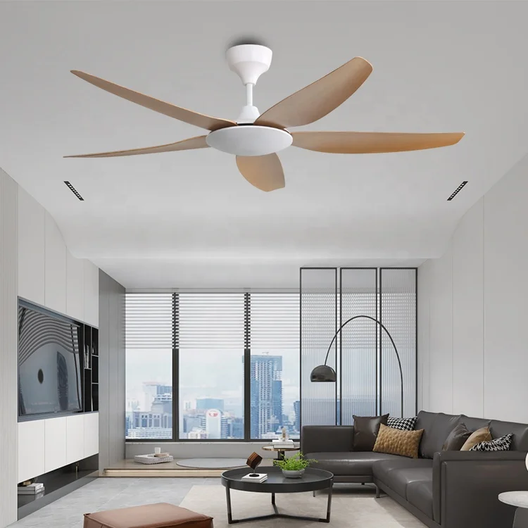 ESC Popular Remote Tuya Wifi Ceiling Fan Hook 56 Inch Abs Blades Commercial Ceiling Fans for Restaurants