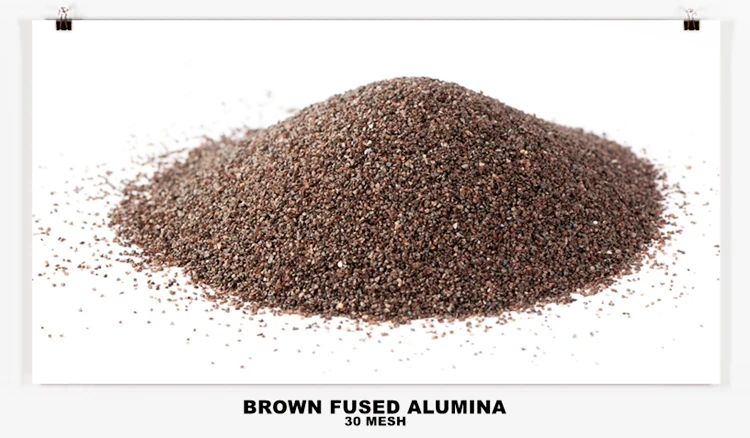 High Density Brown Fused Alumina 16# for Grinding Media -4-