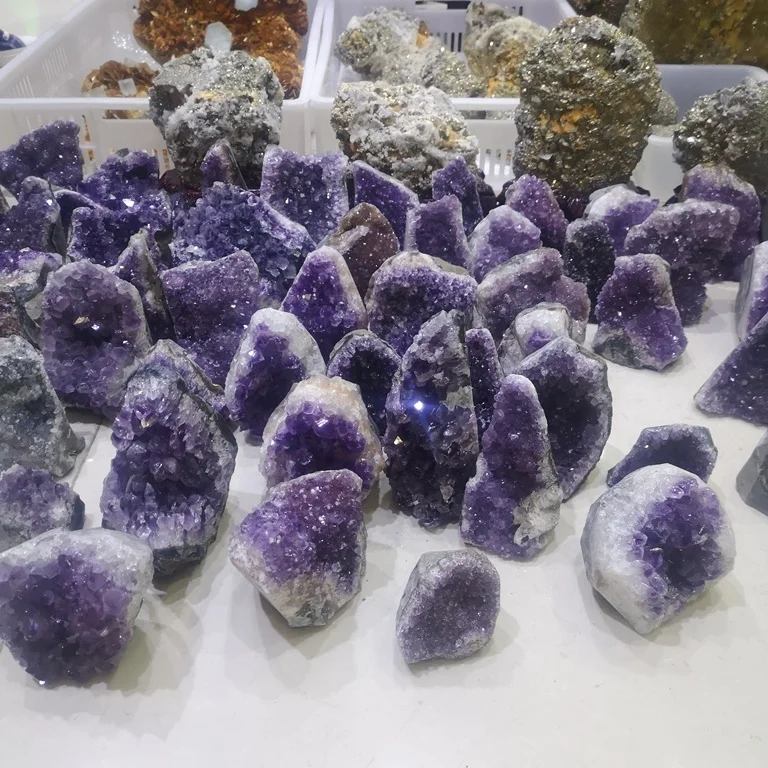 Natural Small Amethyst Geode Cluster Rough Amethyst Crystal Quartz Geode Buy Rough Amethyst Crystal Quartz Small Amethyst Geode Rough Amethyst Crystal Geode Product On Alibaba Com