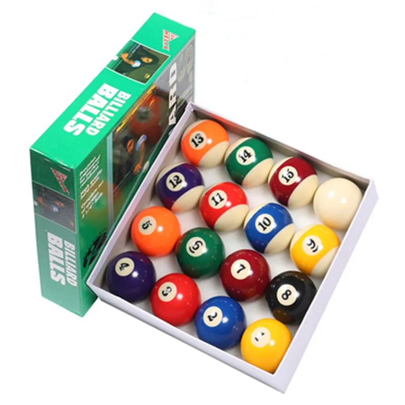 Billiards Pool Table Balls, Mini Billiard Ball Set Resin