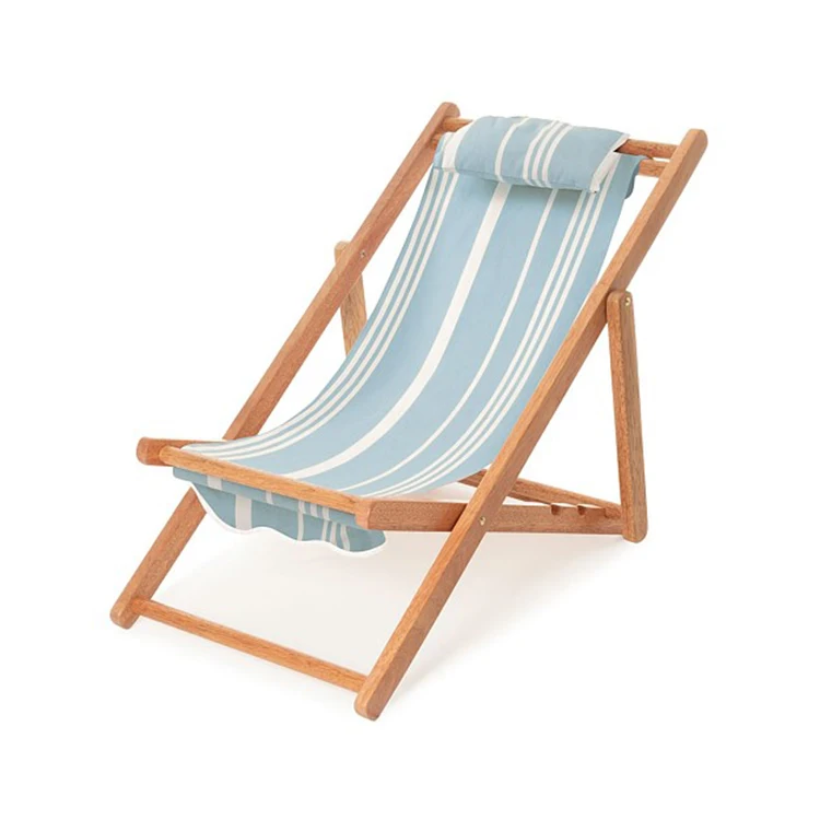 Mini Silla De Playa Longue De Madera A Escala 1/12, Manualidades DIY Muebles De Casa De Munecas Tumbona Para Casa De Munecas Para Diorama Escena En Perfke Balanceo En Miniatura