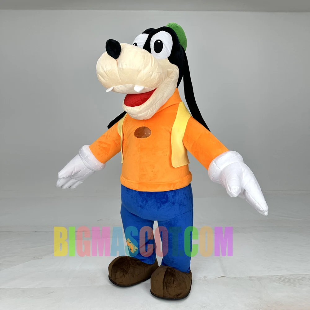 Adult Inflatable Dog Cartoon Mascot Costume For Halloween Oem