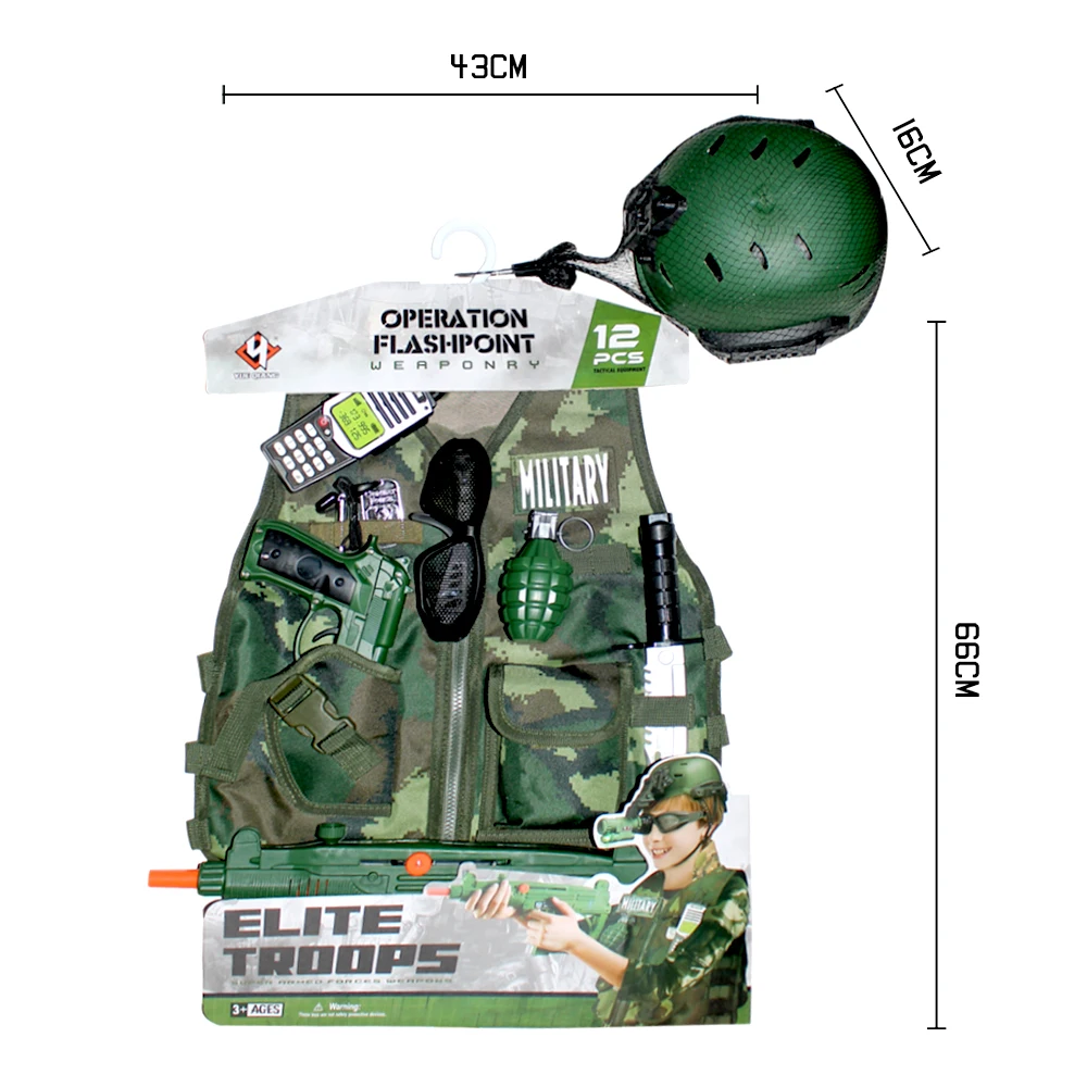Hw 2022 Best Selling Items Military Toys Set Army Play Set Pretend Play
