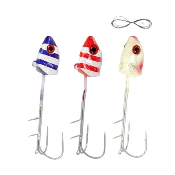 Hot-Selling New Product Luminous Double Hooks Tenya Cutlassfish Hook Deep-Sea Long-Cast Boat Lure Fishing Hook – Hooks – view 2