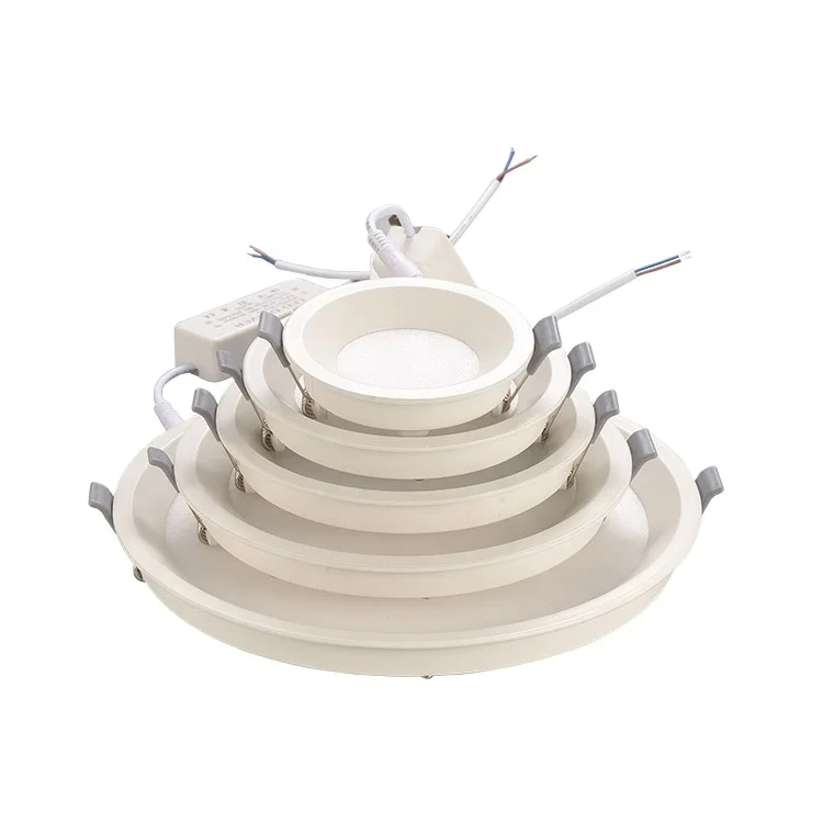 High Quality Hot Sale Indoor 5w SMD2835  Mini Round Thin Emergency Led Panel Light Ceiling