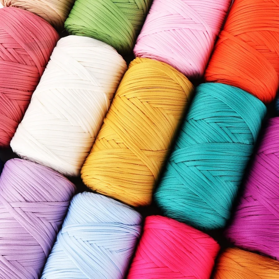 Polyester Blanket Yarn - 270g Deep Purple T-Shirt Yarn For Crochet