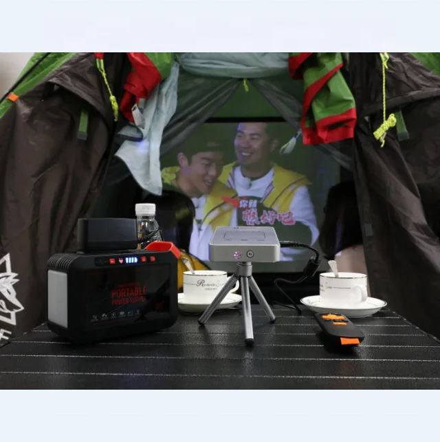 Лидер продаж, заводской внешний аккумулятор на солнечной батарее 80 Вт, 5 в 1, внешний аккумулятор переменного тока со светодиодной подсветкой для кемпинга, походов, внешний аккумулятор для ноутбука