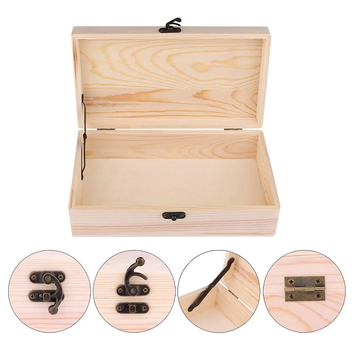 Custom Unfinished Wooden Box Designs Pictures Wood Crafts Boxes Wall Signs Crafts, Boxes, & Bamboo and Jewelry Gift Wooden Box