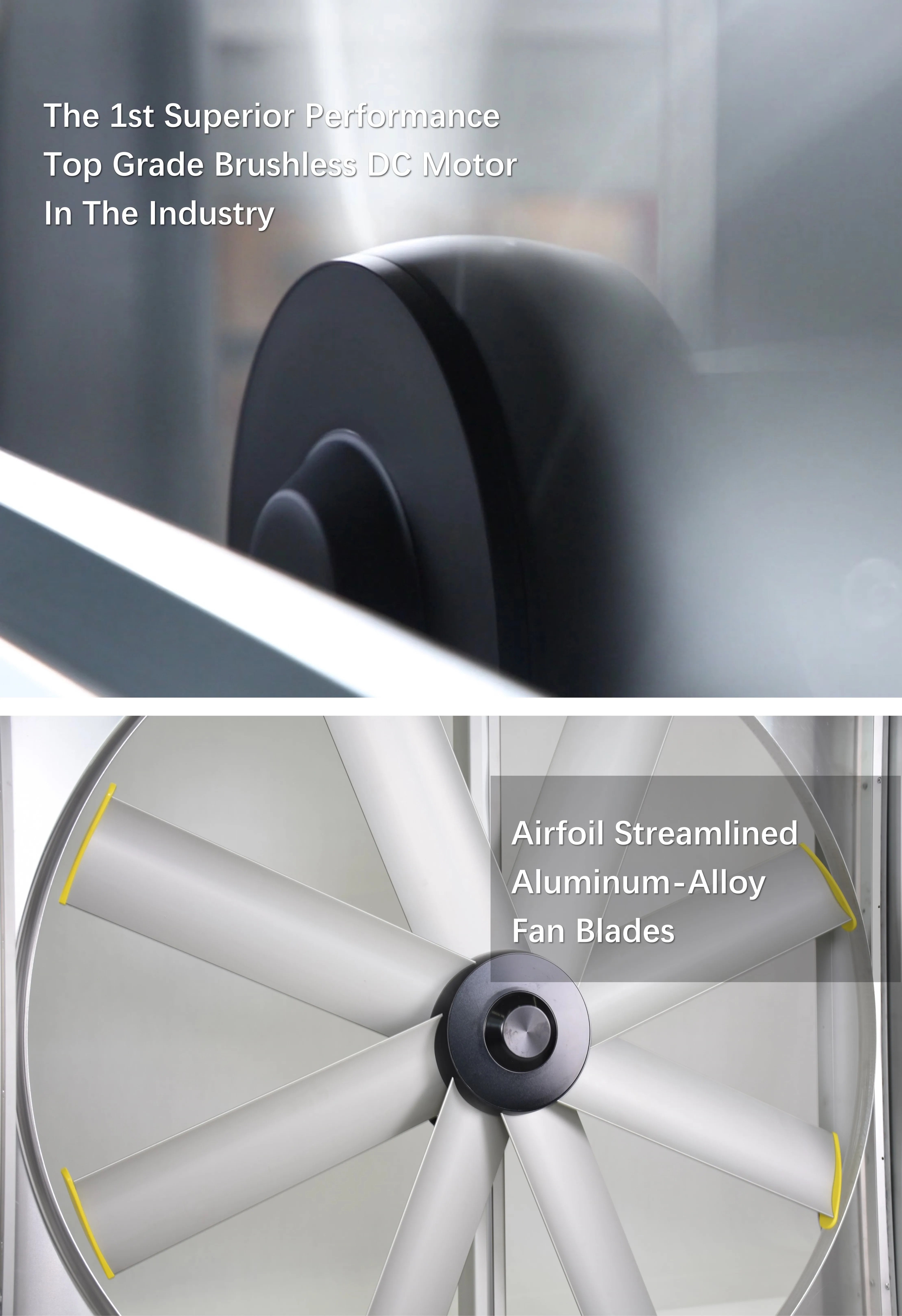 Axial Flow Fan, Solar, Wall - detail 2
