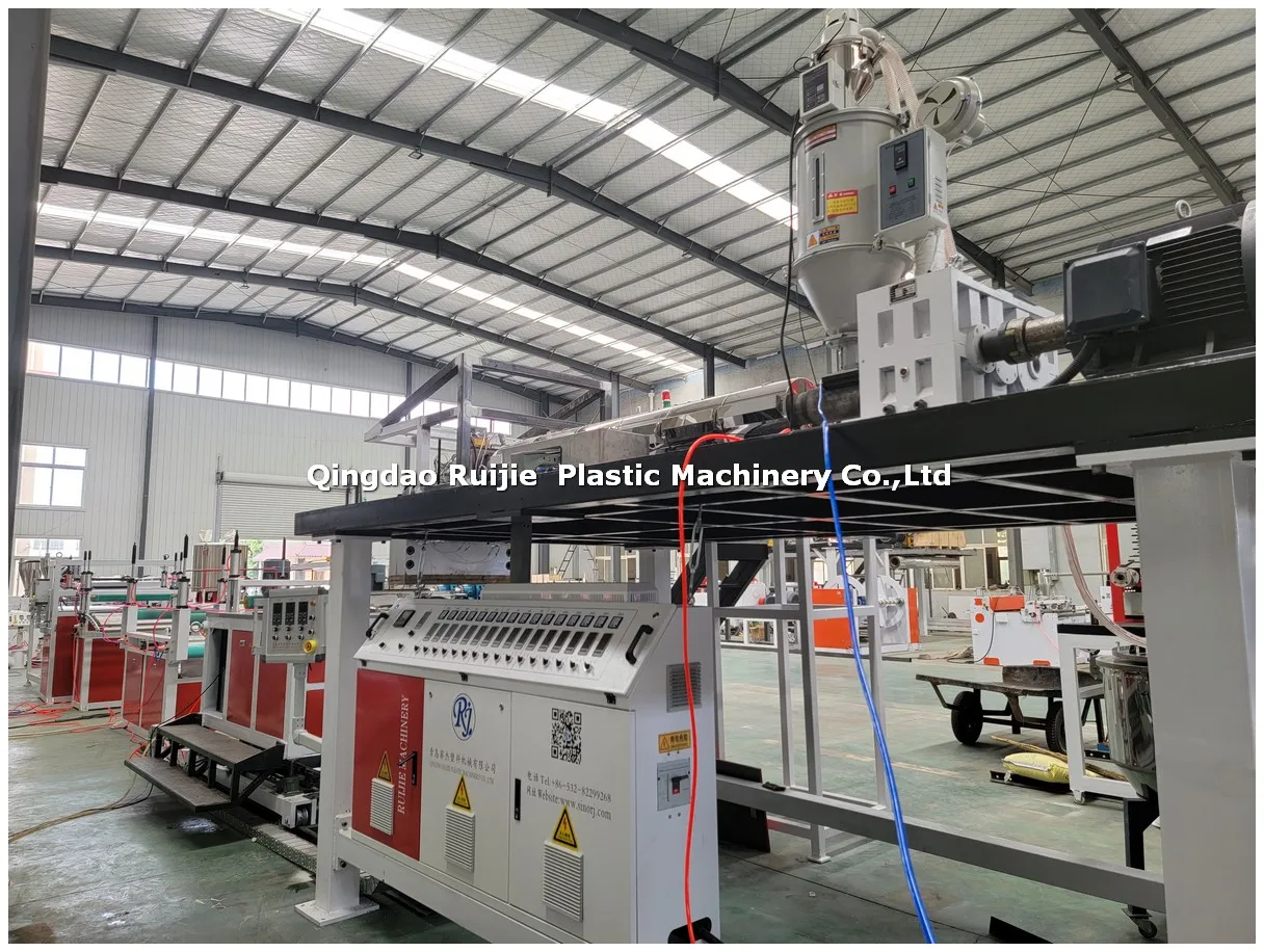 product double layer poe mattress production machine single screw design different hardness include bearing gearbox for pe for plate-4