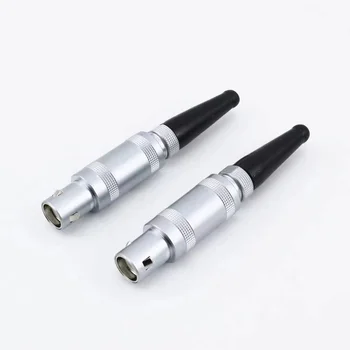 FFA.00.250 RF Straight Coaxial Plug Push Pull Coaxial Connector with cable collect and nut