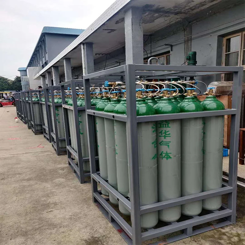 Bw Forklift Powder Coating Transport Propane Lpg Gas Cylinder Metal ...