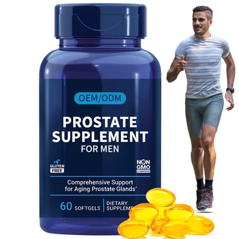 Best Selling Products 2023 OEM Private Label Prostate Supplement Herbal Supplements Saw Palmetto Softgels
