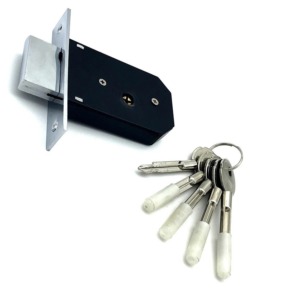 Euro Standard Cross Key Open Single LatchDeadbolt Door Lock Body