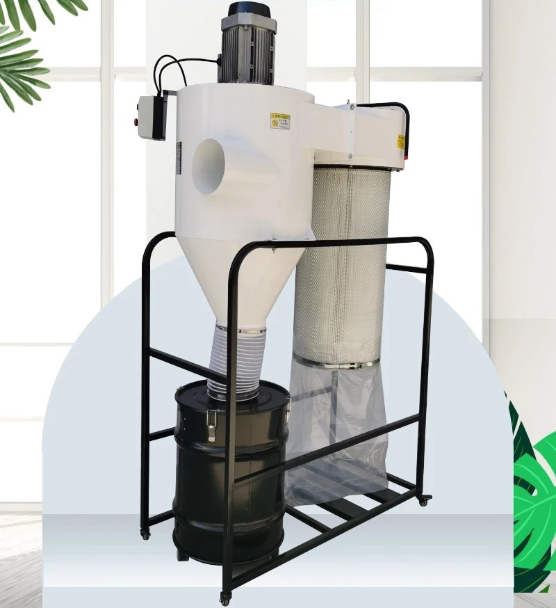 2.2kw Cyclone Dust Collector Cyclone Bag Vacuum Cleaner Dust Collector ...