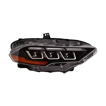 Car Styling Head Lamp for Ford Mustang 2018-2023 LED Headlight LED DRL Projector Lens Dynamic Auto Accessories