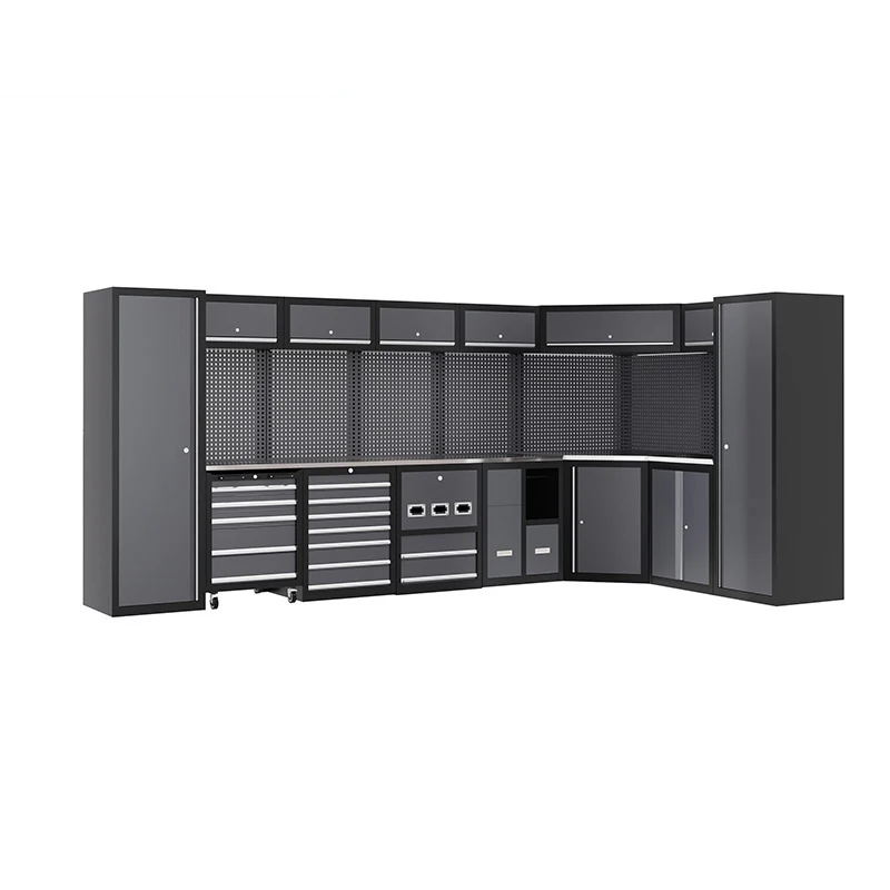 kabinet Metali 7-Njësish me Punëtori Multi-Funksionale për Ofikën