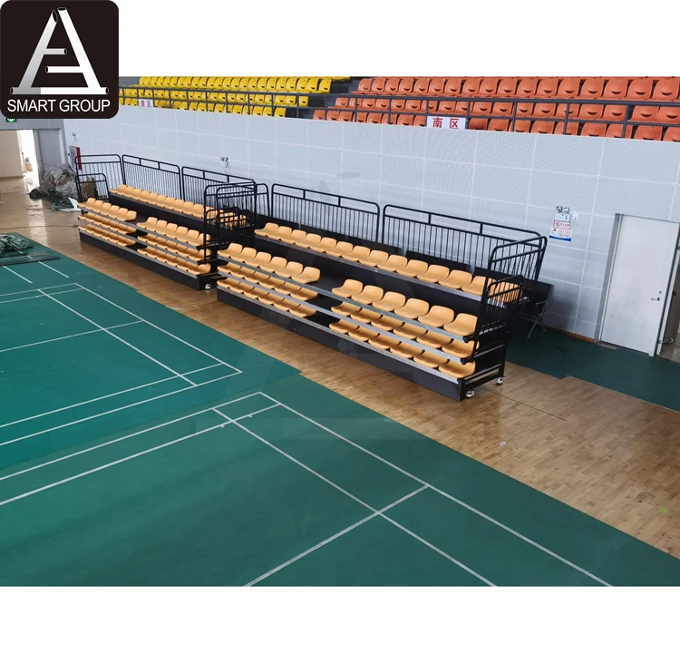 Auditorium Basketball Bleacher Seats Rows Retractable Tribuna