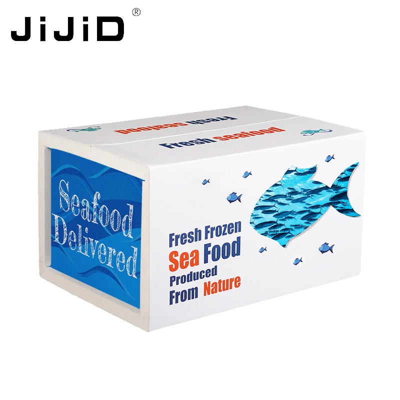 JiJiD Eps Insulated Box Frozen Fish Insulated Shipping Foam Boxes for Frozen Food Styrofoam Cooler Box