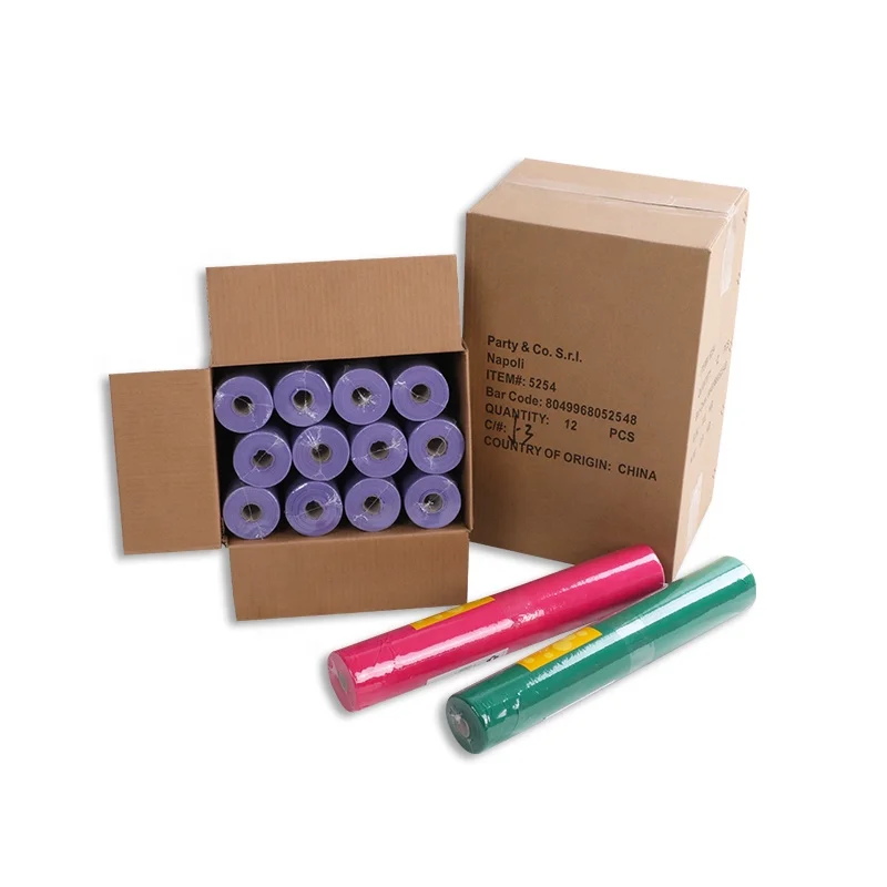 TNT полипропилена 1 2 м X 5 дома покрытие стола ткань Рождество скатерти