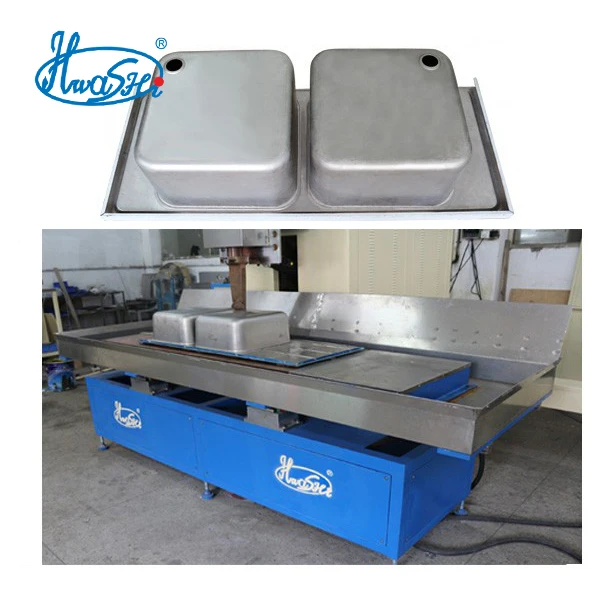 Производственная машина HWAHSI CNC для кухонной раковины из нержавеющей стали