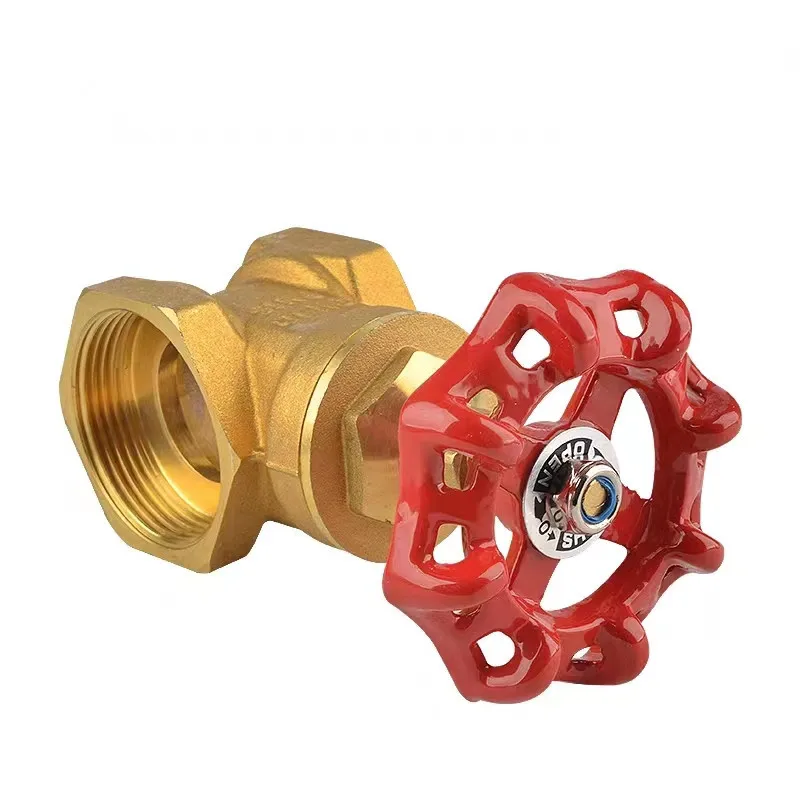 Lead-Free Brass Stop Gate BSPT NPT Thread 阀门 for Water Connections 2
