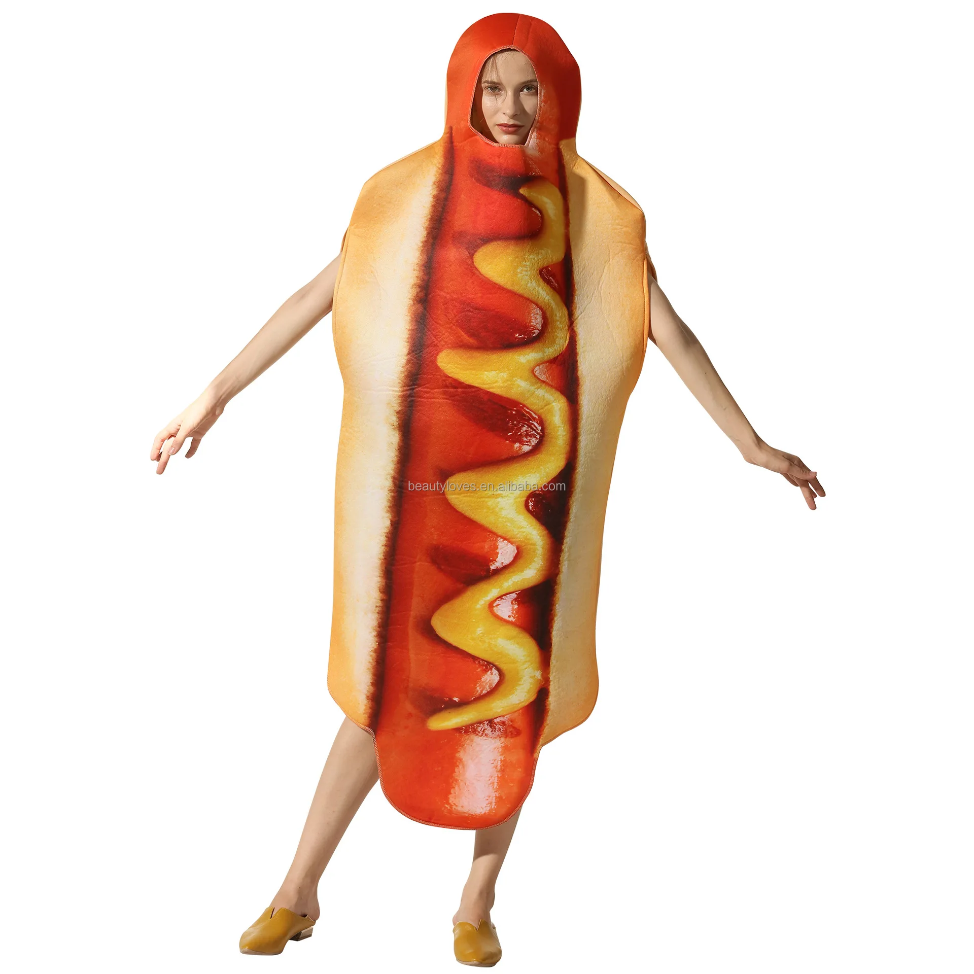 Hot Dog Mascot Costume Food