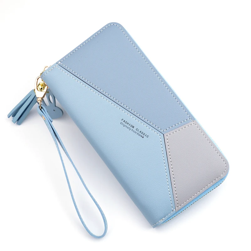 Wallet for Women Leather Slim Clutch Long Designer foldable Ladies