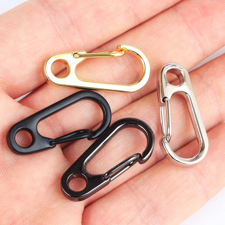 10 Pezzi Moschettoni Mini In Alluminio Per Zaino, Chiavi, Escursionismo - EDC Gear Leggeri E Resistenti - 4