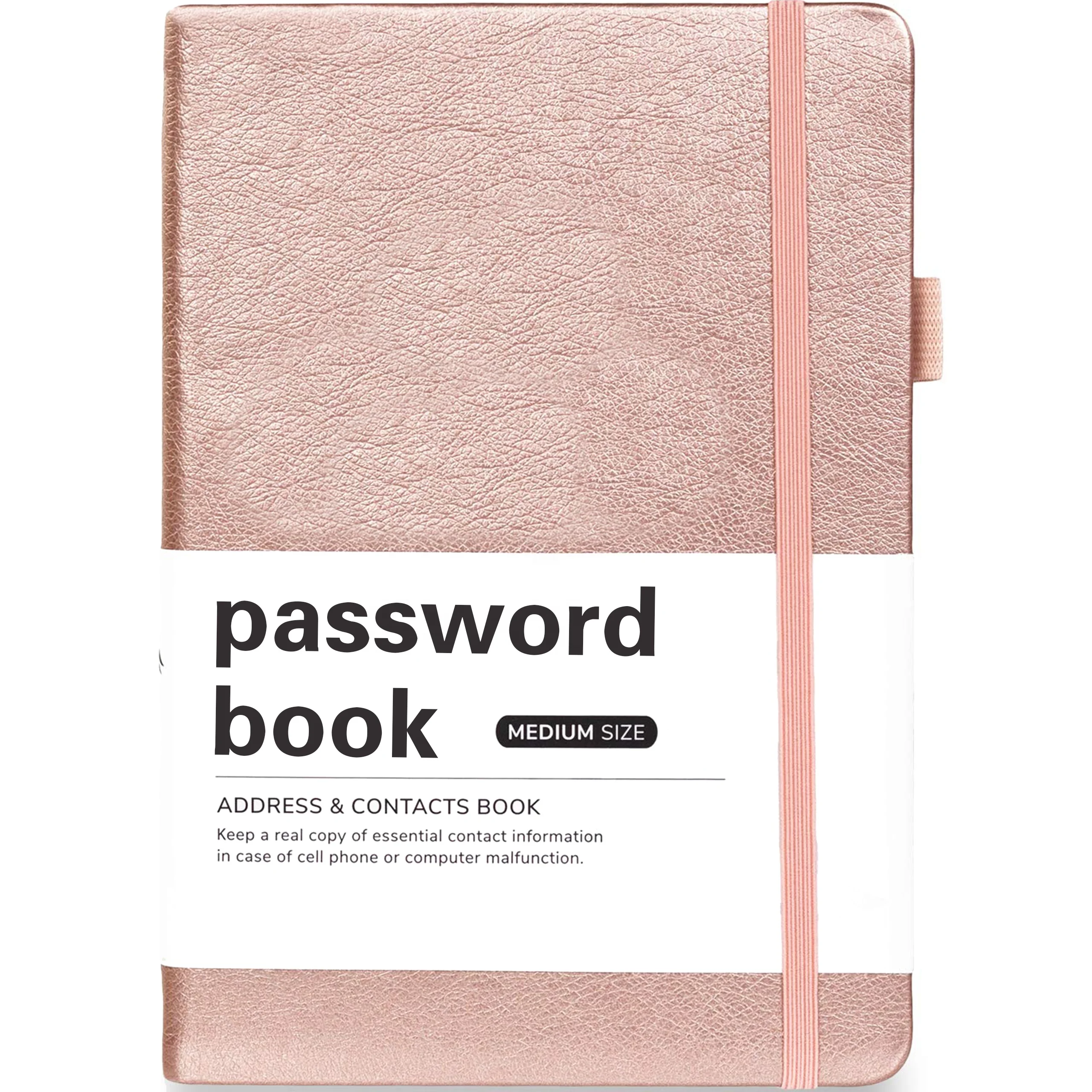 Top Sell Custom Logo Internet Comprehensive Address Password Book with Alphabetical Tabs
