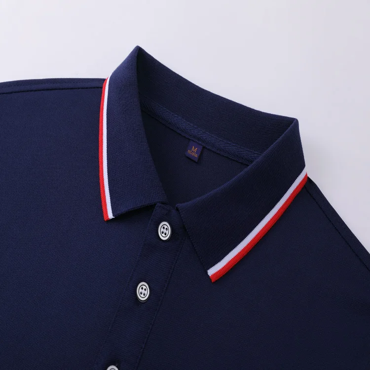 New Product Unisex School Uniform Staff Uniform Polo Shirt with Long Sleeves Custom Polo Shirt
