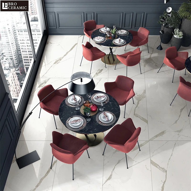 Soft Matt and Full Polished Nice Design 3d Picture Bianco Carrara Marble Porcelain Floor Tile 600x1200 800x1800