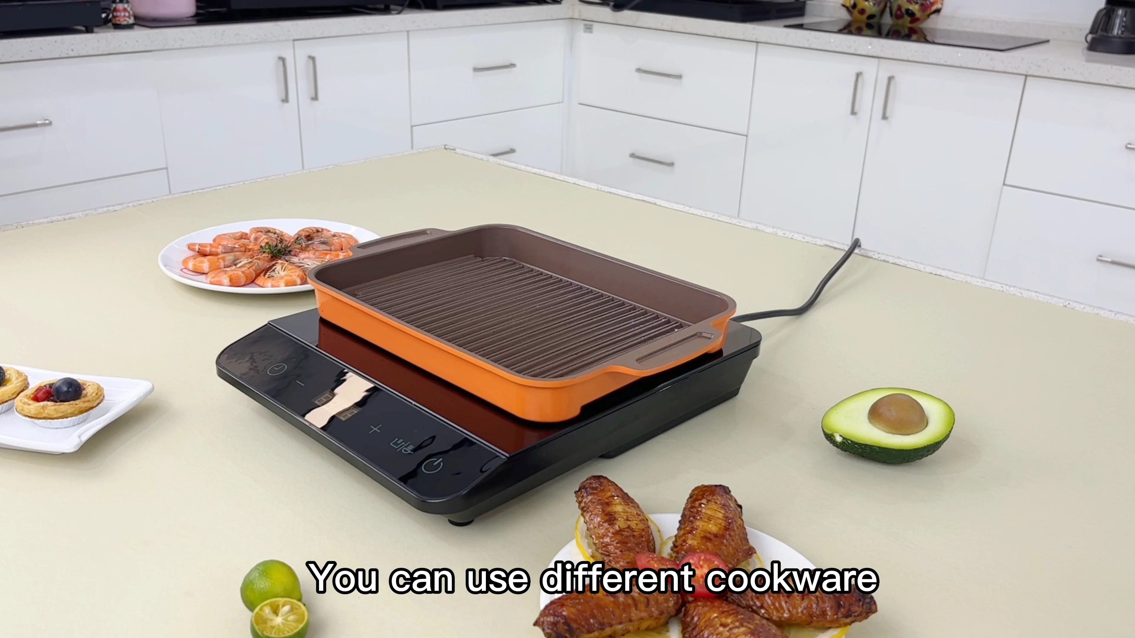 Aiting 8 Stage Power Setting 2000w Single Burner Induction Cooker