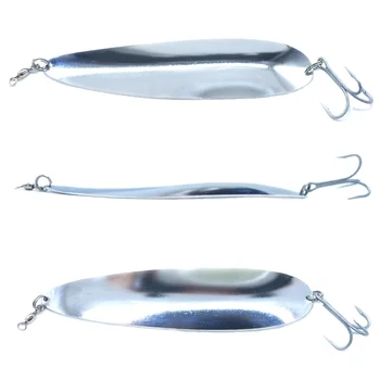 CHEERY 5.5" 7" 8" 10" 11" Stainless Steel 191g Saltwater Tuna Salmon Fishing Spoon Metal Lure – Metal Jig – view 3