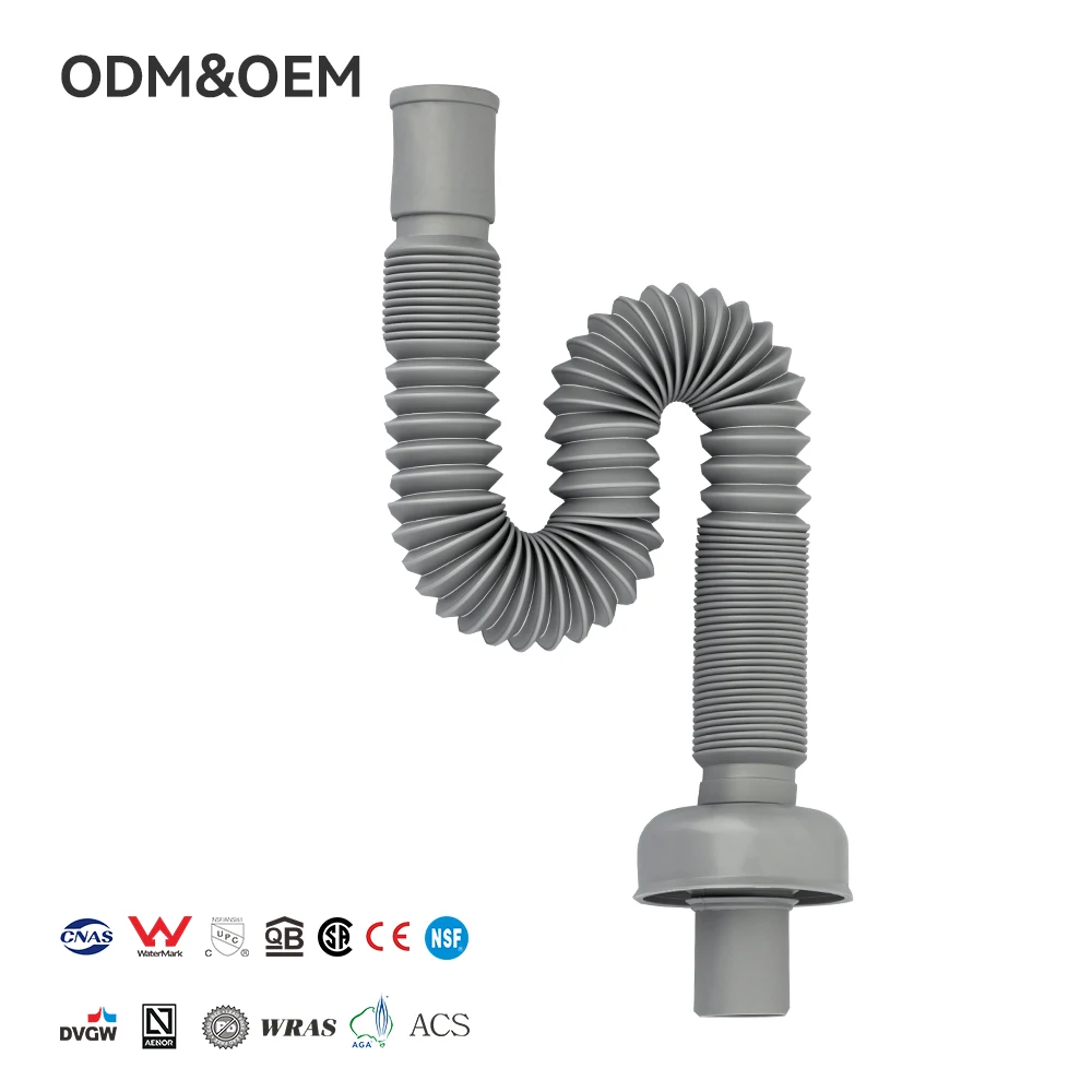 PE цеви за водовод, дренажне цеви, телескопска дренажна цев, флекси спринг водена S-сигурносна цев, флексибилна отпорна на корозију