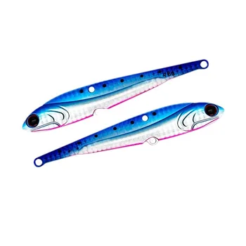 Glow-in-the-Dark Sea Fishing VIB Lure Metal Jig Bait Artificial Heavy 70g Sinking Fish Bait Enhanced Three Hooks Saltwater Fish – Metal Jig – view 2