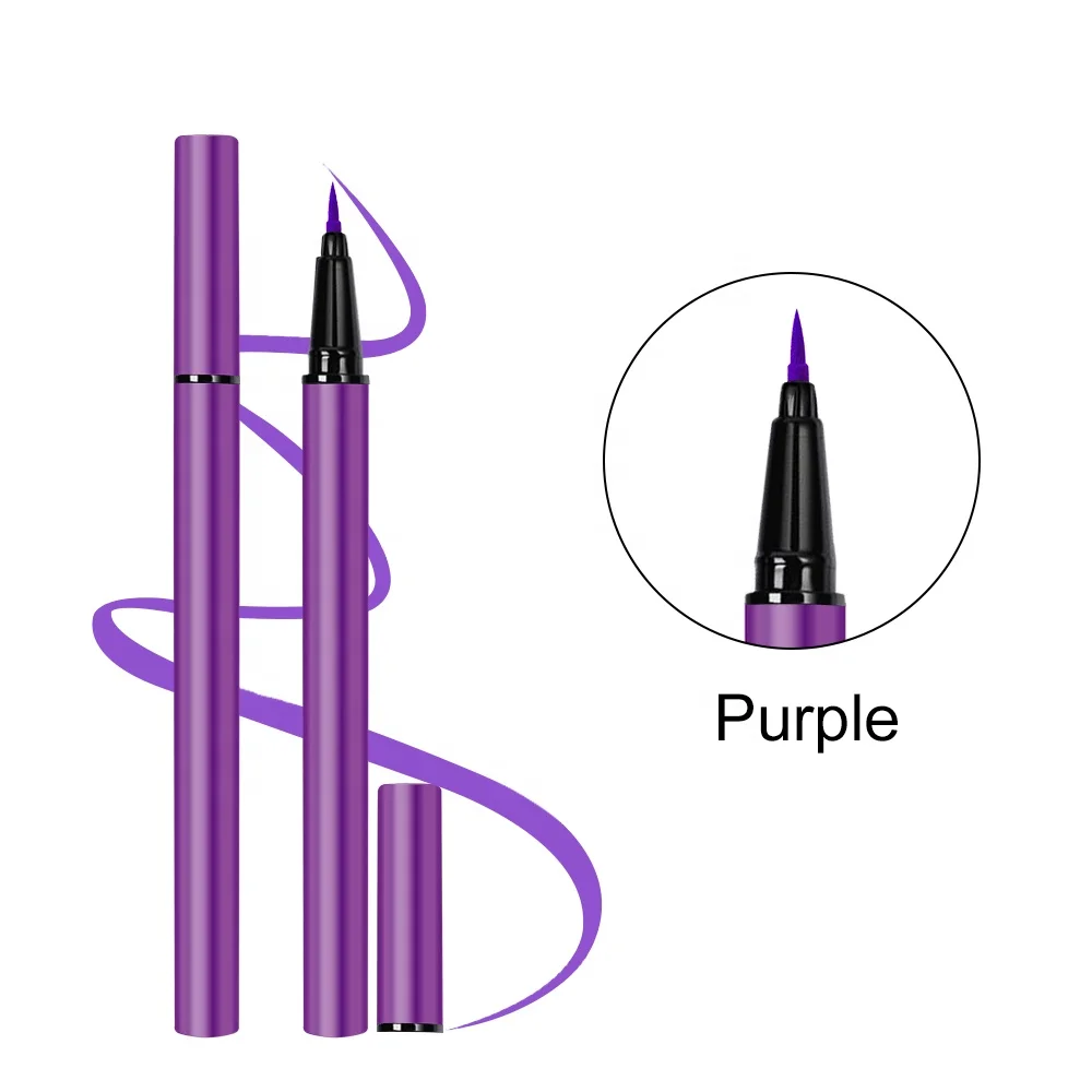 Набор Магнитных подводки для глаз с логотипом золотистая и коричневая жидкая Водостойкая Подводка