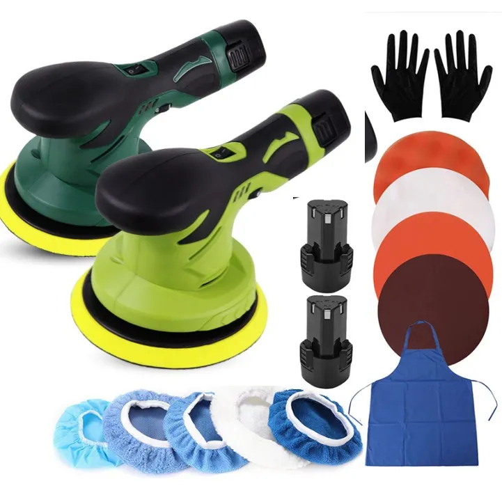 Двигатель постоянного тока LCP699-2 8 мм), полировальная машинка для Orbit 10,8 V / 12V мини Аккумуляторный автомобиль красоты щетка для чистки с полировальной подложкой