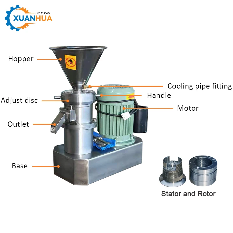 Butter Maker Machine Electric/Mango Pulp Manufacturing Process/Peanut Butter Dispenser