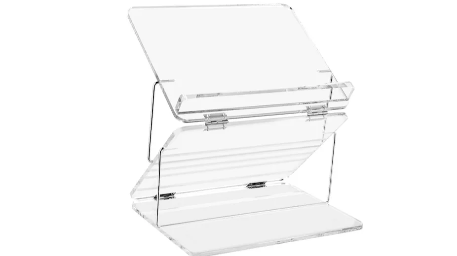 V Shape Acrylic Book Stand Factory Customized Lucite Book Shelf Buy Acrylic Book Stand,Lucite