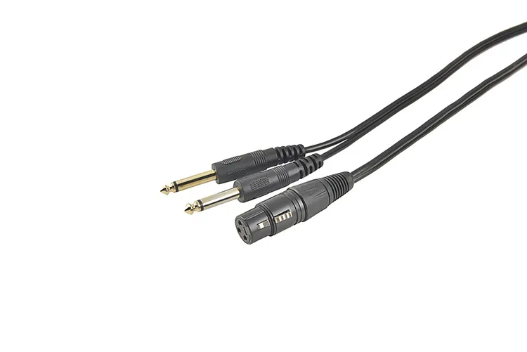 Adattatore Microfono XLR Maschio A Jack Mono 2 Adattatori Audio XLR Maschio A Jack 6,35 Mm Mono Per Microfono - Connessione Professionale Mak Xlr 17 - Foto 9