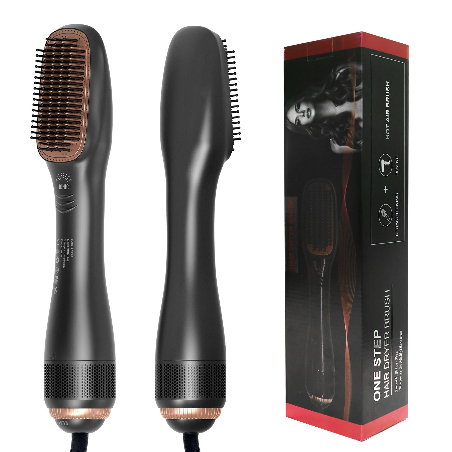 hair straightening brush