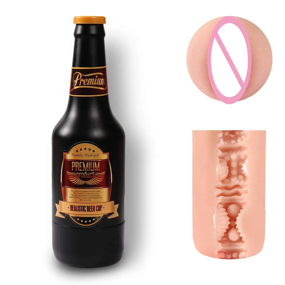 XISE Beer bottle vibrate Masturbation Cup Alibaba