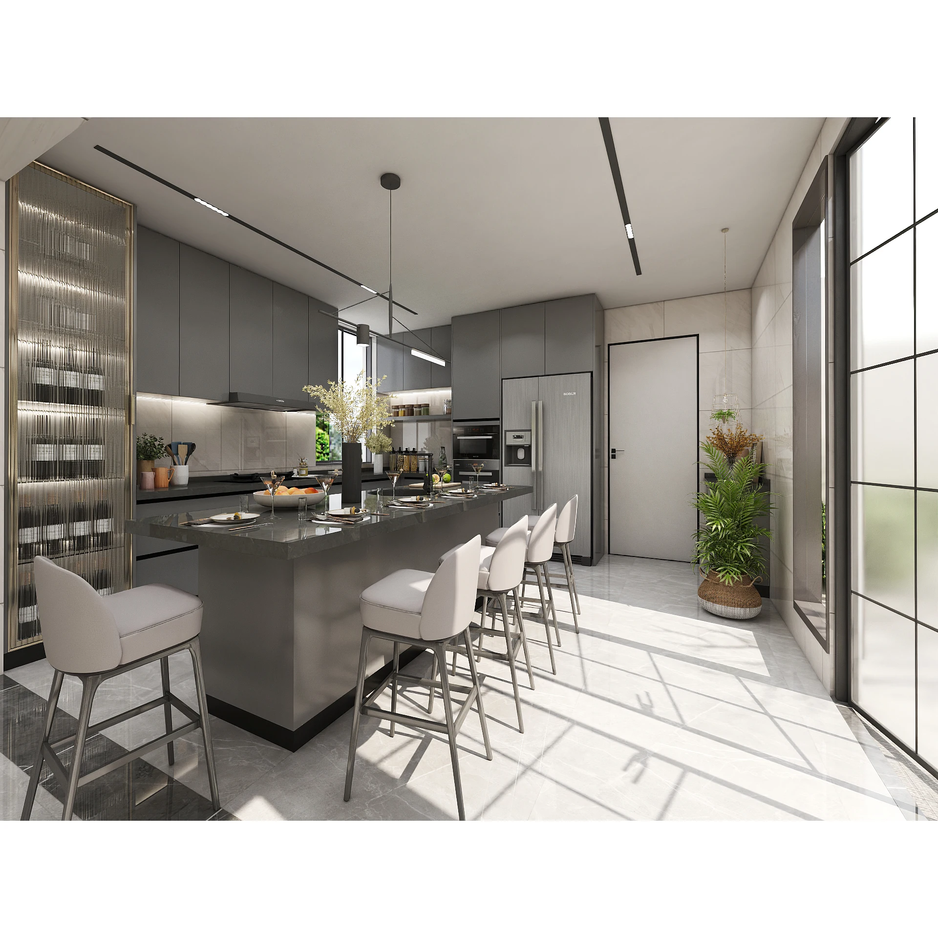 2021 new arrival modern kitchen cabinet professional manufacturer